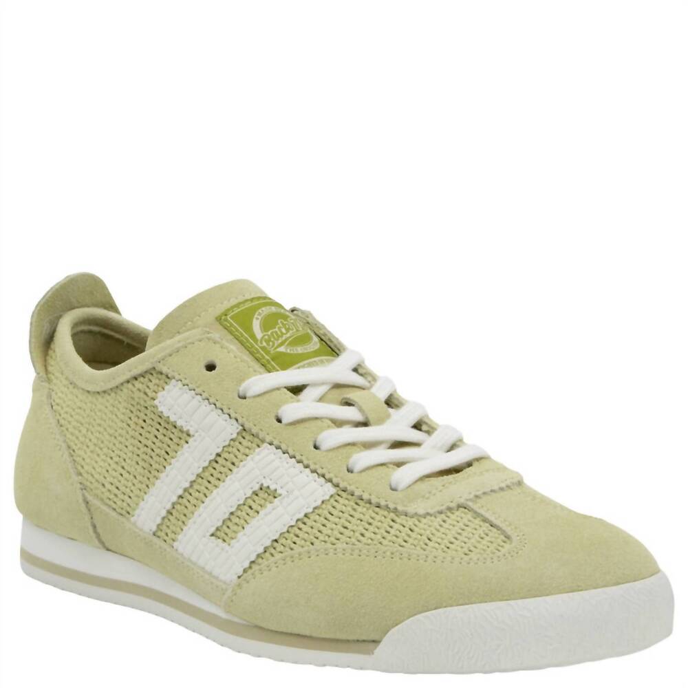 NEW BACK 70 women's leon sneakers in light yellow